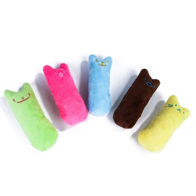 Muñeco de felpa (con contenedor para catnip)