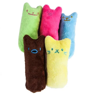 Muñeco de felpa (con contenedor para catnip)