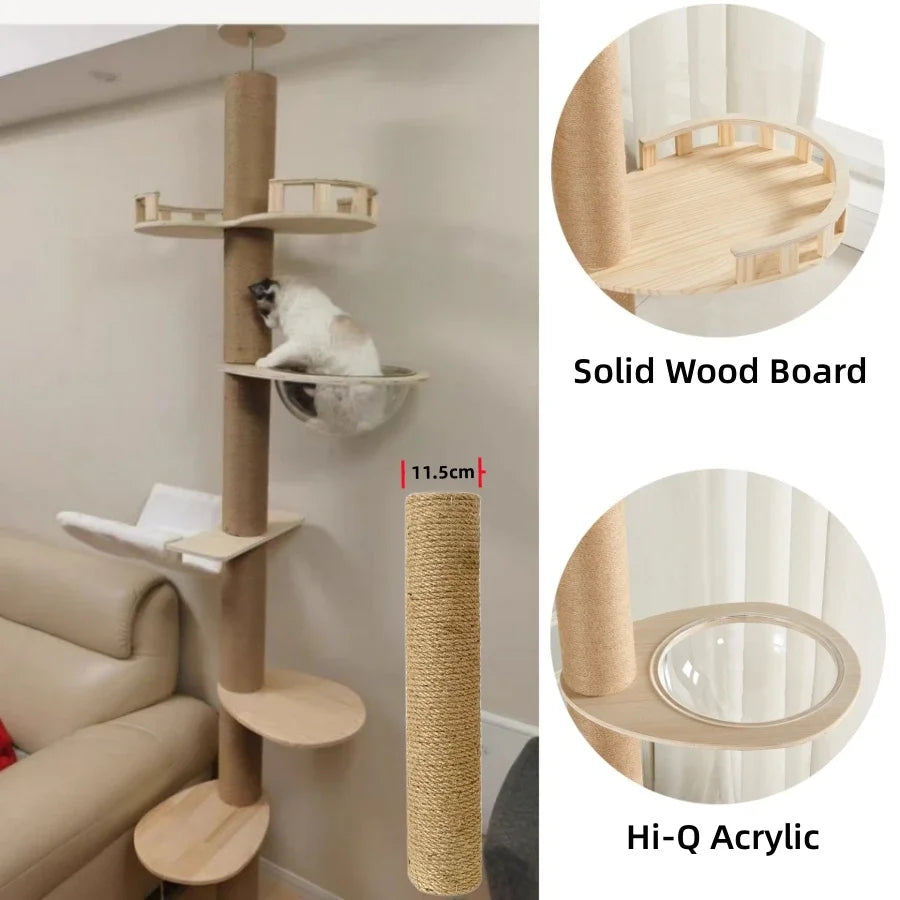 Cat Tree (soporte suelo-techo) (2.50-2.70m)