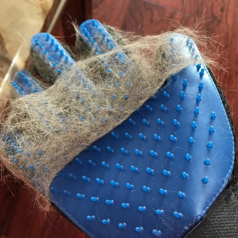 Guante para pelos de gato
