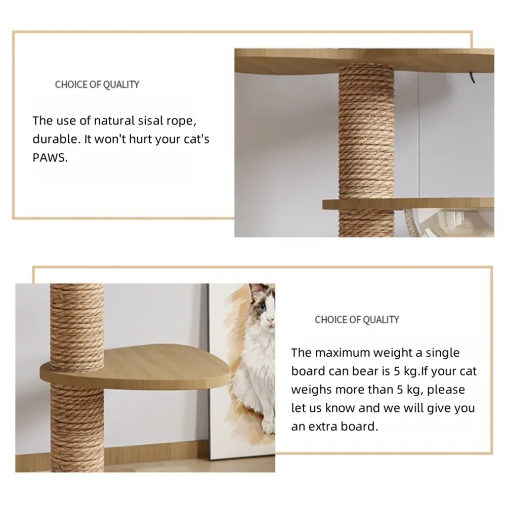 Cat Tree (soporte suelo-techo) (2.50-2.70m)