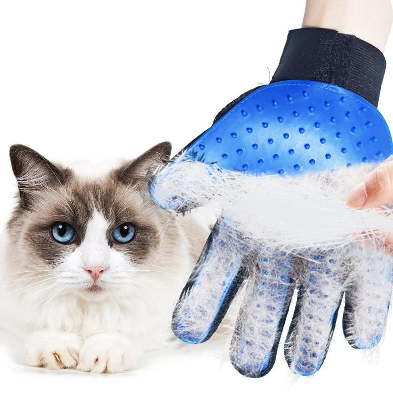 Guante para pelos de gato