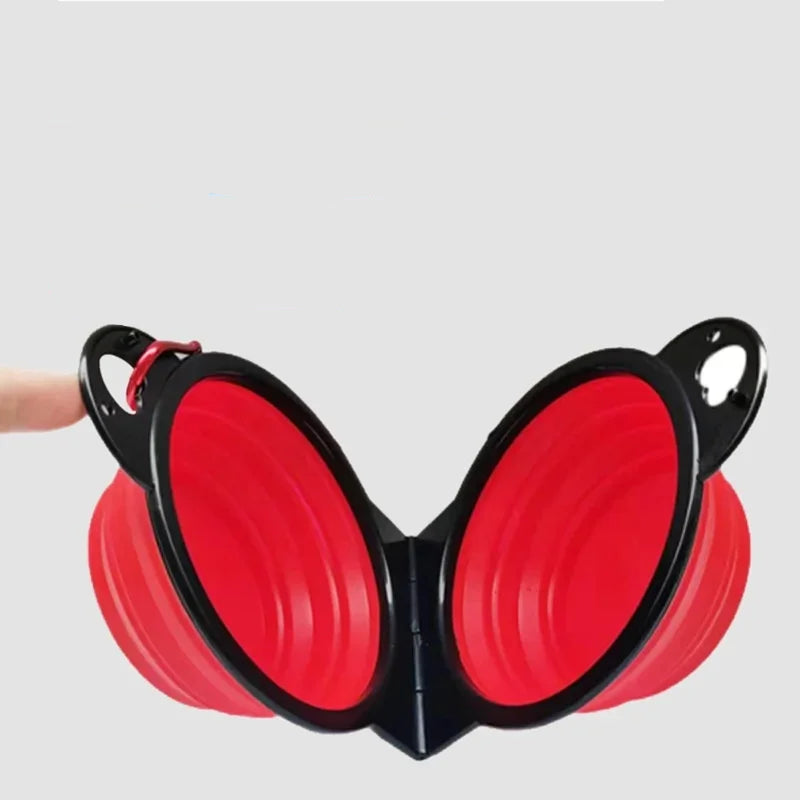 Cuenco plegable doble