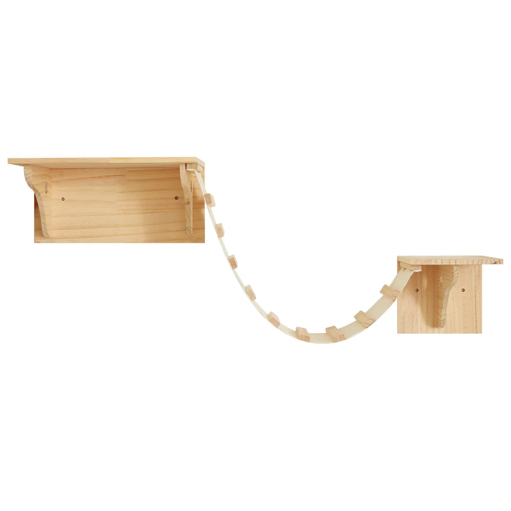 Estantes de madera configurables