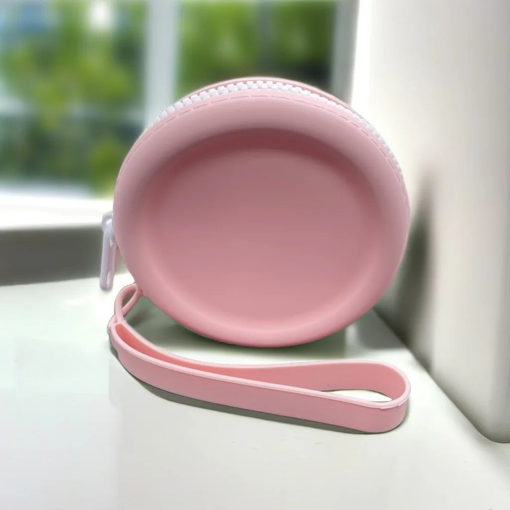 Portaobjetos monedero pequeño de silicona