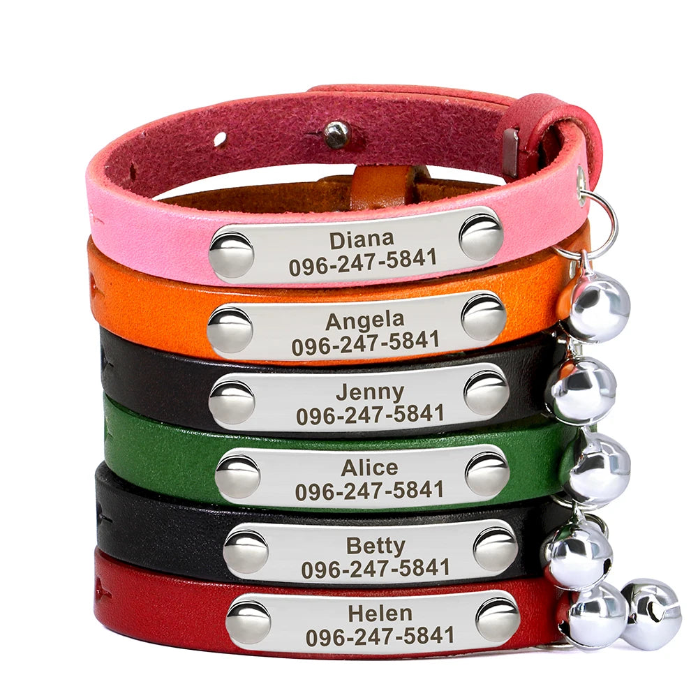 Collar personalizable con nombre y número