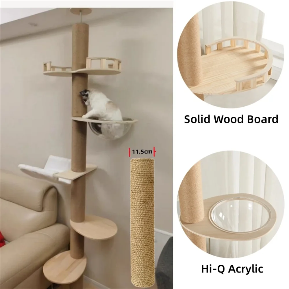Cat Tree (soporte suelo-techo) (2.50-2.70m)