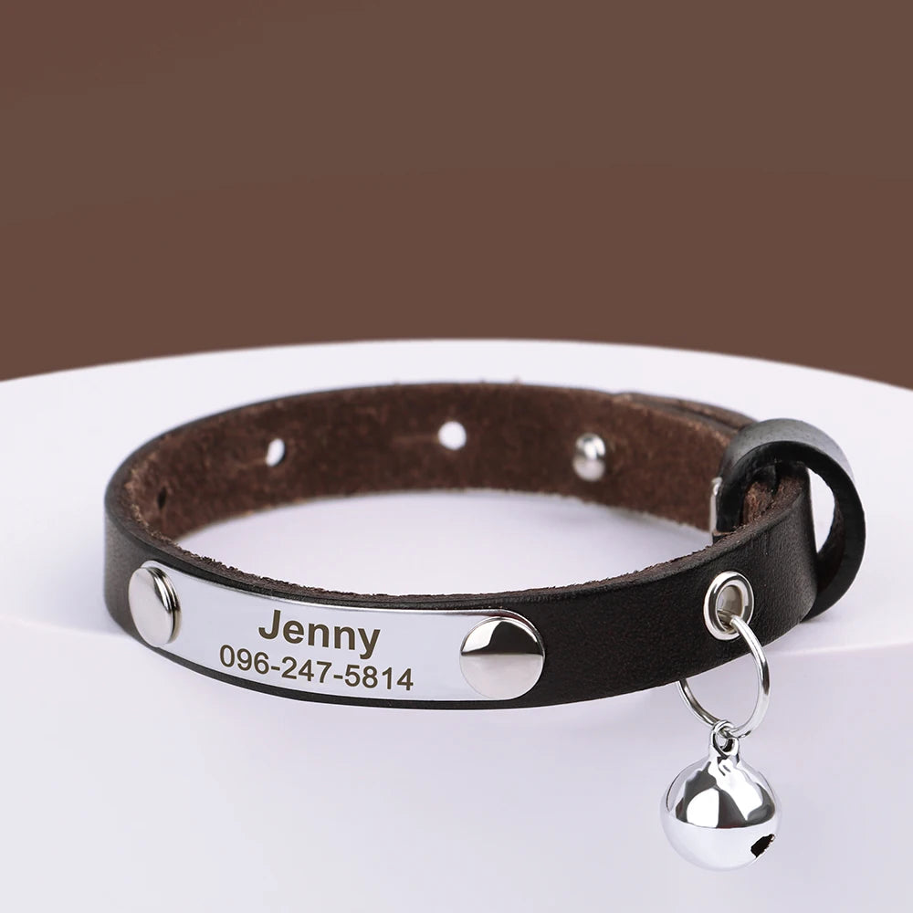 Collar personalizable con nombre y número