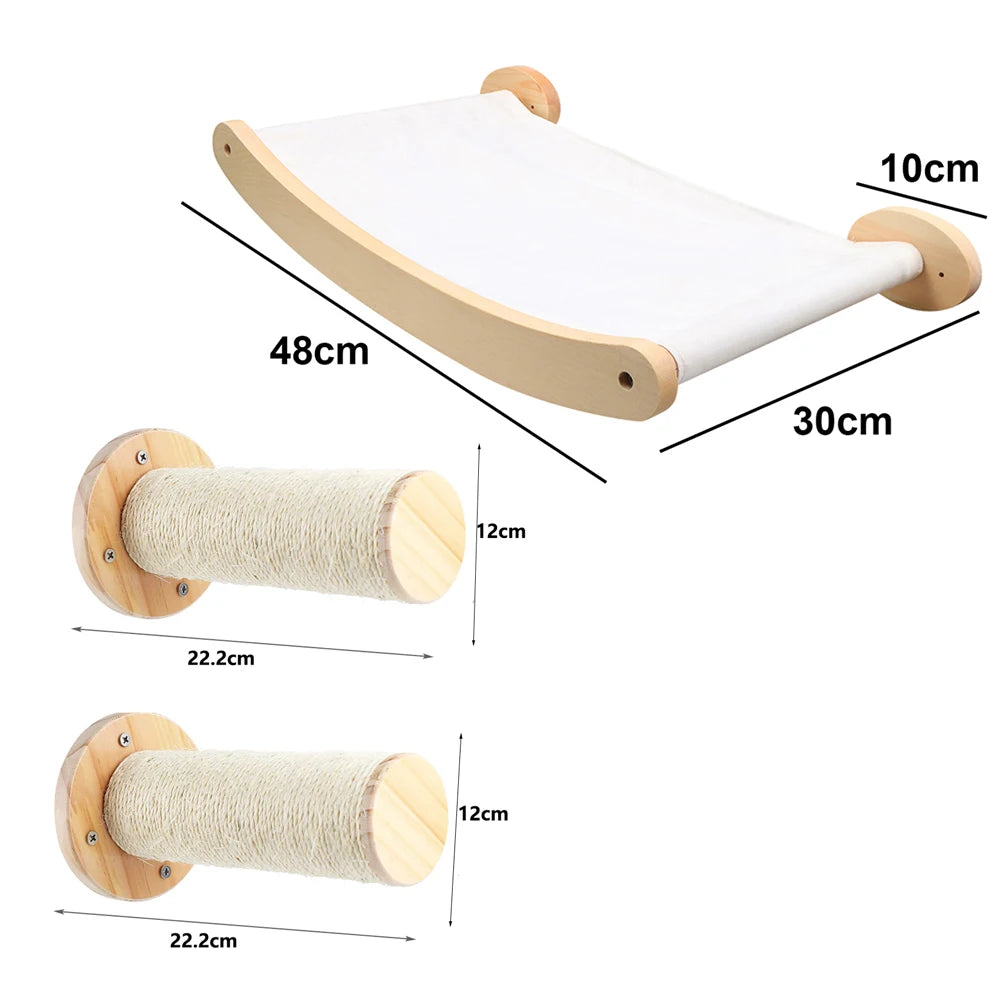 Estantes de madera configurables